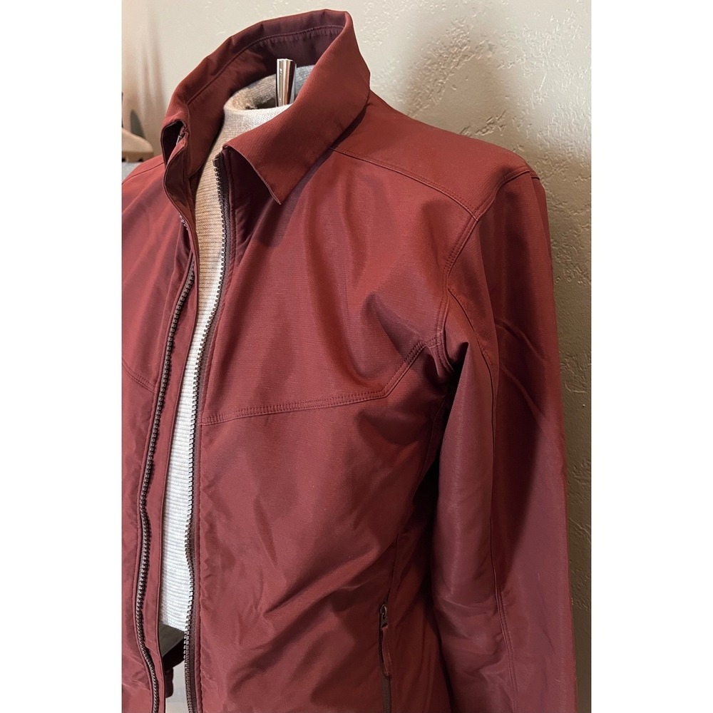 Arc'teryx A2B Commuter Jacket Mens Small S Burgundy Maroon Softshell 2015